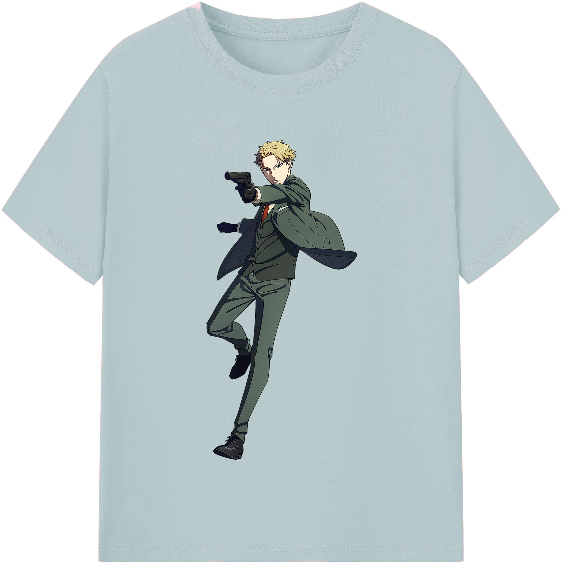 （画像用） SPY×FAMILY间谍家家酒 綿100％半袖Tシャツ（フロントプリント）